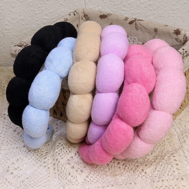 Soft spa headband colors